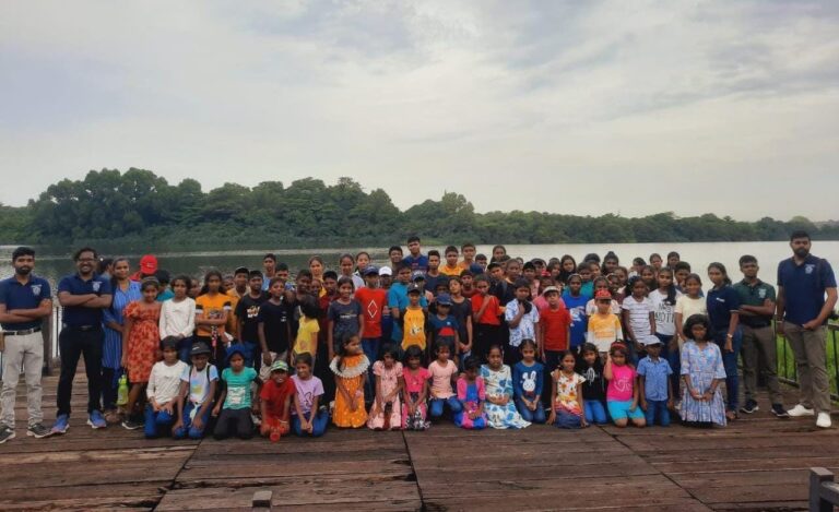 Members of the Environmental Children’s Committees went on an exploratory visit to Baddagana Wetland Park today. Children from Moratuwa, Weliweriya, and Bopitiya areas participated in this valuable event.